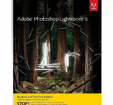 Adobe Photoshop Lightroom 5, Student and Teacher Edition (Mac) [Download]